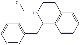 1-苄基-1,2,3,4-四氢异喹啉盐酸盐结构式