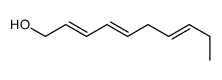 deca-2,4,7-trien-1-ol Structure