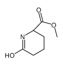 methyl (2S)-6-oxopiperidine-2-carboxylate结构式