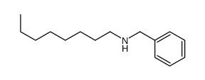 N-Benzyl-1-octanamine结构式