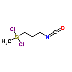 3-异氰酸基丙基甲基二氯硅烷结构式