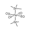 cis-[(CO)4Fe(SnMe3)2] Structure