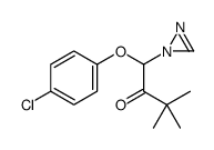1-(4-chlorophenoxy)-1-(diazirin-1-yl)-3,3-dimethylbutan-2-one Structure