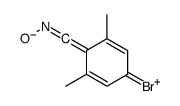 4-bromo-2,6-dimethylbenzonitrile oxide结构式