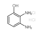 2,3-二氨基苯酚双盐酸盐结构式