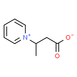 Pyridinium, 1-(2-carboxy-1-methylethyl)-, inner salt (9CI)结构式
