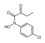 N-(4-chlorophenyl)-1-ethylsulfinyl-N-hydroxyformamide结构式