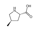 trans-4-Methyl-L-proline Structure