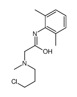 2-[(3-Chloropropyl)(methyl)amino]-N-(2,6-dimethylphenyl)acetamide结构式