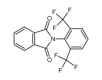 N-(2,6-bis-trifluoromethyl-phenyl)-phthalimide结构式