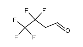 3,3,4,4,4-pentafluorobutanal Structure