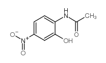 N-(2-羟基-4-硝基苯基)乙酰胺结构式