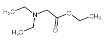 ethyl 2-(diethylamino)acetate结构式
