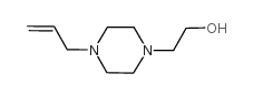 2-(4-prop-2-enylpiperazin-1-yl)ethanol structure
