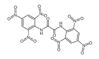 N,N'-Bis(2,4,6-trinitrophenyl)oxamide Structure