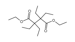 diethyl 2,2,3,3-tetraethyl-1,4-butanedioate结构式
