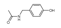 N-(4-hydroxybenzyl)acetamide Structure