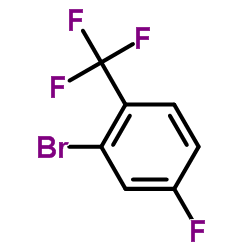 2-溴-4-氟三氟甲苯结构式
