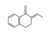 (E)-2-ethylidene-3,4-dihydro-2H-naphthalen-1-one Structure