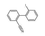 2'-iodo-[1,1'-biphenyl]-2-carbonitrile Structure