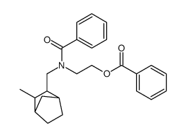 2-[benzoyl-[(2-methyl-3-bicyclo[2.2.1]heptanyl)methyl]amino]ethyl benzoate Structure