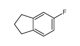 5-氟-2,3-二氢-1H-茚结构式