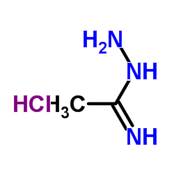Acetimidohydrazide hydrochloride Structure