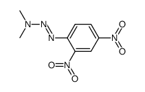 1-(2,4-dinitrophenyl)-3,3-dimethyltriaz-1-ene Structure