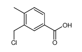 3-chloromethyl-4-methyl-benzoic acid结构式