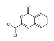 2-(dichloromethyl)-3,1-benzoxazin-4-one结构式