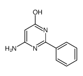 6-氨基-2-苯基-4(1H)-嘧啶酮结构式