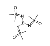 Tris(S,S-dimethylsulfonimino)boran Structure