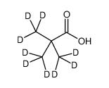 三甲基乙酸-D9结构式