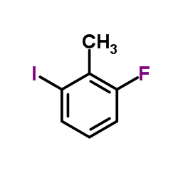 2-氟-6-碘甲苯结构式