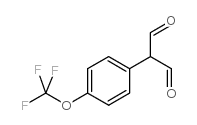 2-(4-三氟甲氧基苯基)丙二醛结构式