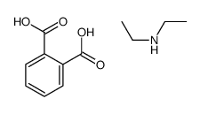 N-ethylethanamine,phthalic acid结构式