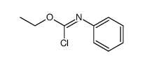 phenyl-carbonimidic acid ethyl ester chloride结构式