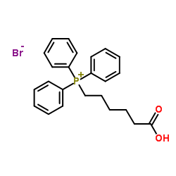 5-羧基戊基-三苯基溴化磷结构式