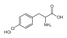 [1-carboxy-2-(4-chlorophenyl)ethyl]azanium,chloride Structure