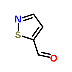Isothiazole-5-carbaldehyde Structure