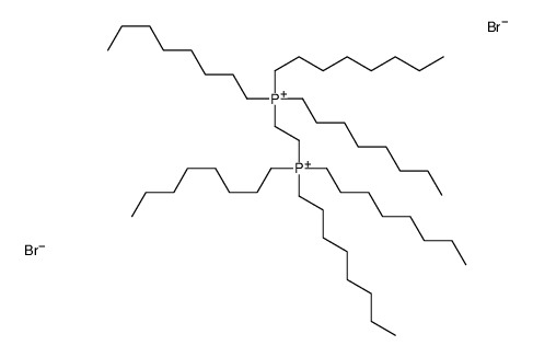 trioctyl(2-trioctylphosphaniumylethyl)phosphanium,dibromide Structure
