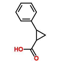 2-苯基环丙烷羧酸结构式