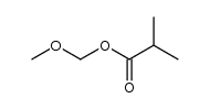 Isobuttersaeure-methoxymethylester结构式