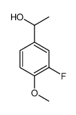 1-(3-氟-4-甲氧基苯基)乙醇结构式