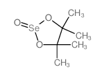 1,3,2-Dioxaselenolane,4,4,5,5-tetramethyl-, 2-oxide Structure