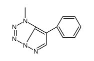 1-methyl-7-phenylpyrazolo[5,1-e]tetrazole Structure