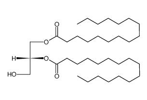 2,3-二棕榈酰-sn-甘油结构式