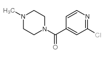 1-(2-氯异烟酰基)-4-甲基哌嗪盐酸盐结构式