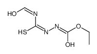 ethyl N-(formylcarbamothioylamino)carbamate Structure