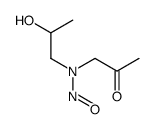 N-nitroso(2-hydroxypropyl)(2-oxopropyl)amine Structure